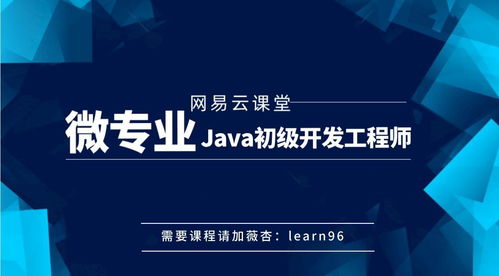 网易云课堂微专业java初级开发工程师